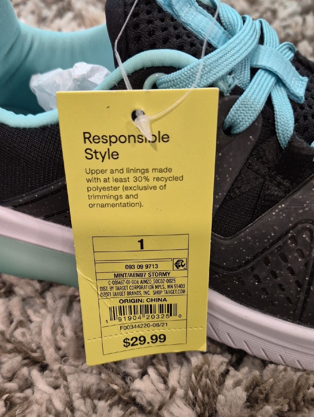 all in motion Girls Sneakers - Picture 2 of 6